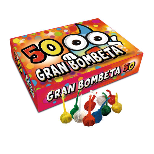 Baixa sonoritat 50 BOMBETES GRANS