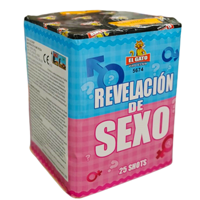 Revelación de sexo BATERIA REVELACION SEXO ROSA (30mm.25D)